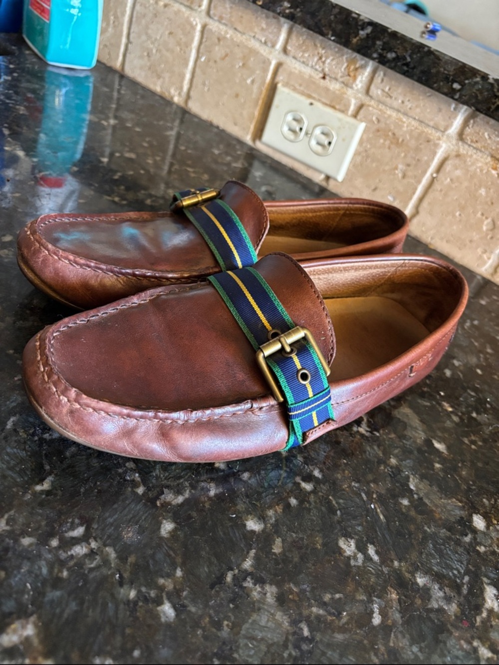 Polo Ralph Lauren Wessel Leather Loafers!  Men’s 10